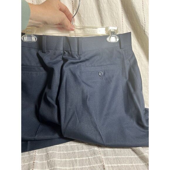 Louis Raphael Performance Blue Golf Shorts Mens 35 Zip Chino Beach Outdoors Walk - Picture 3 of 5